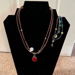 Silpada necklace and bracelet